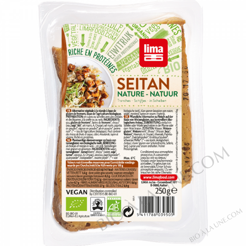 SEITAN NATURE 250G LIMA SEITAN NATURE 250G LIMA