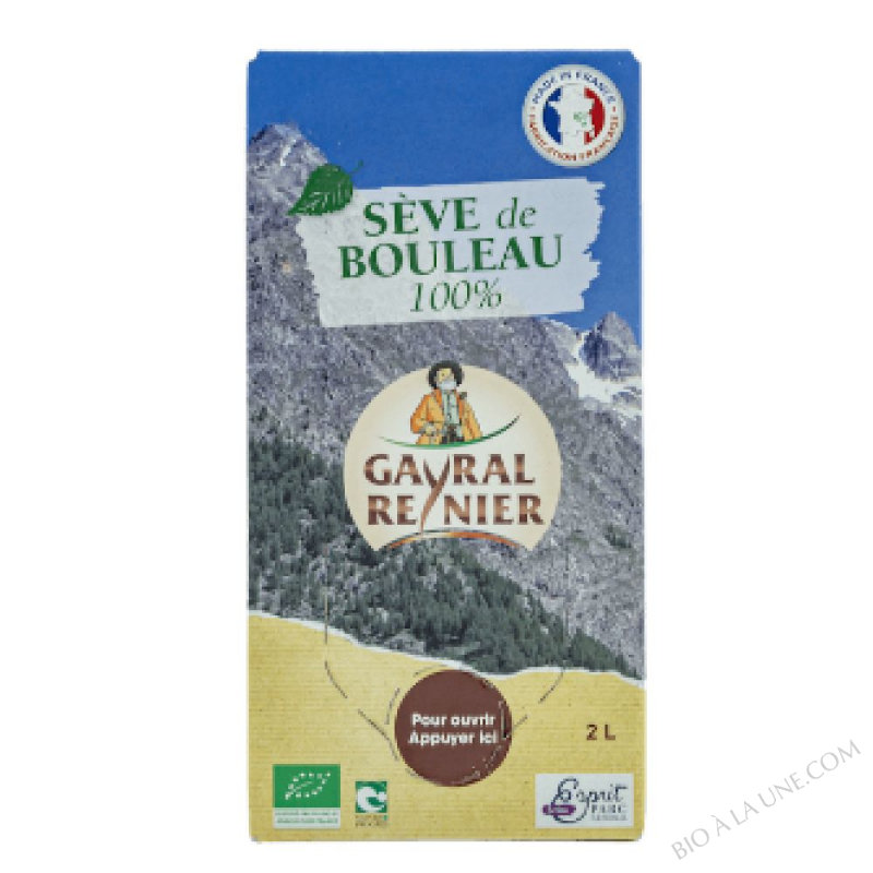 SEVE DE BOULEAU 100% PASTEURISEE