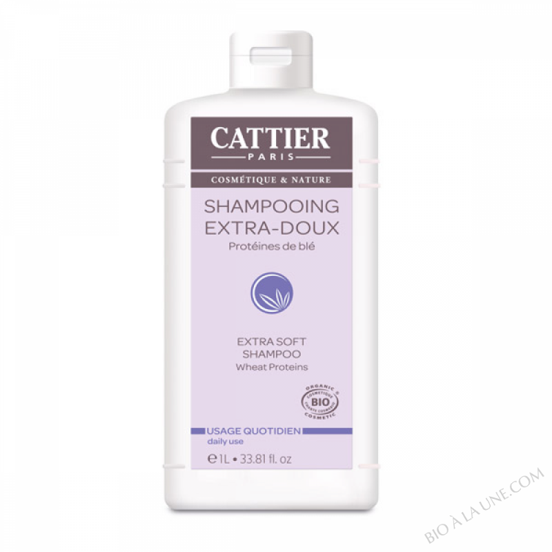Shampoing Extra-Doux bio Cattier