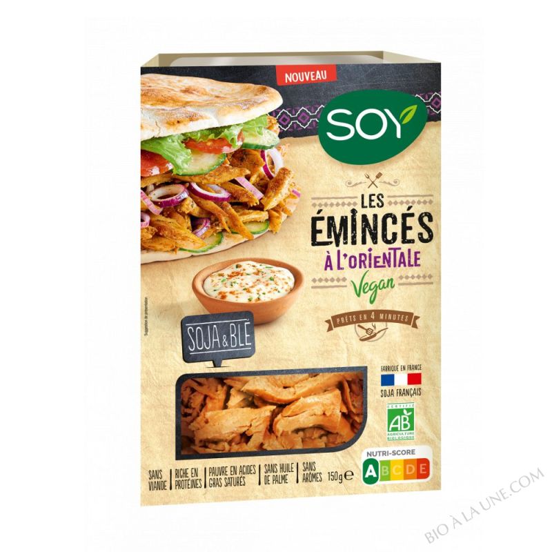 Émincés à l\'orientale soja et blé
