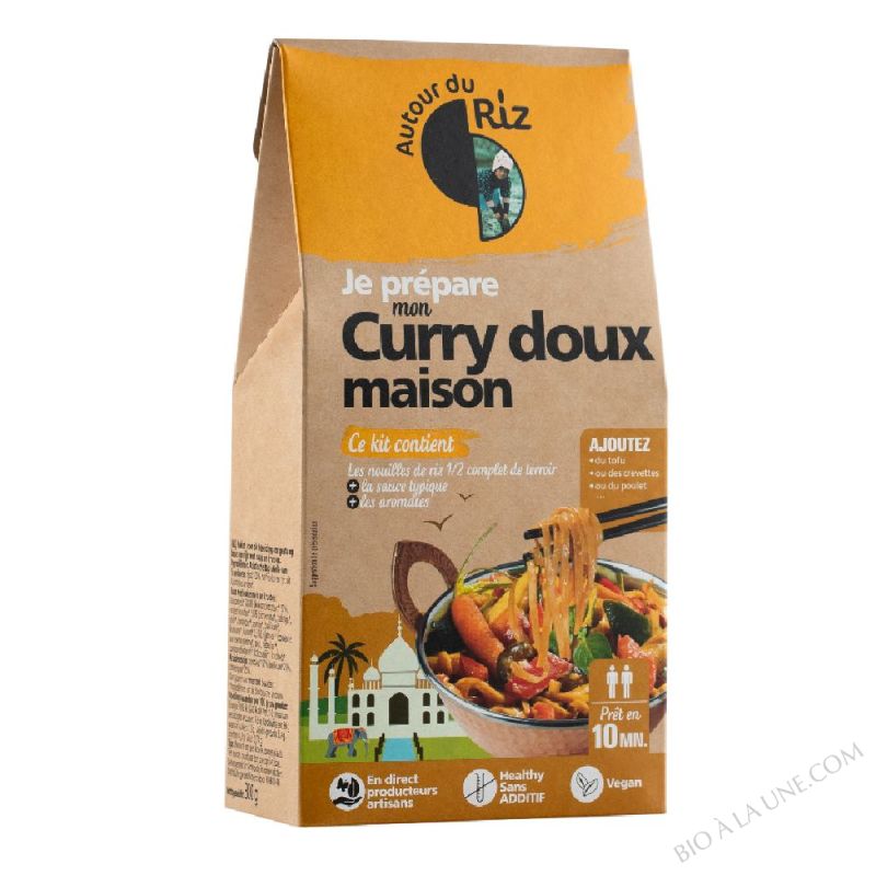 KIT Mon curry doux maison bio - 302g