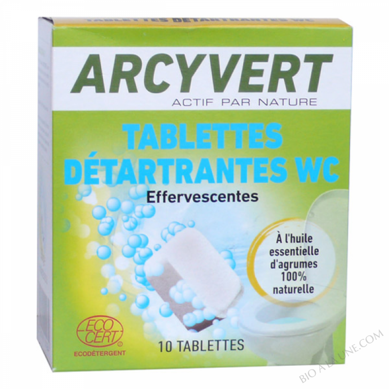 10 Tablettes Detartrantes WC 250g