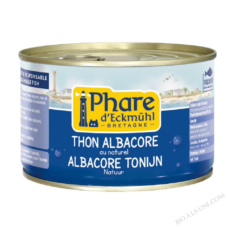 Thon albacore au naturel (280g)