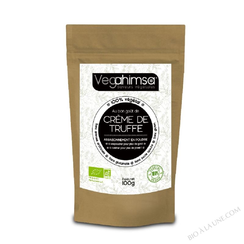 Vegahimsa - Assaisonnement végétal - Crème de Truffe - 100g