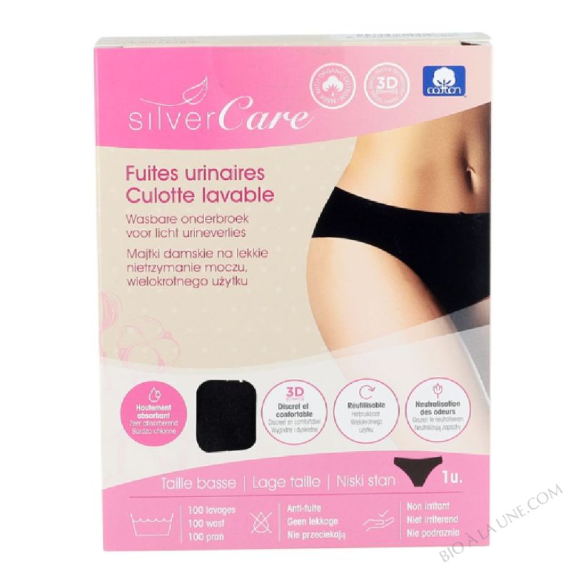 CULOTTE INCONTINENCE TAILLE BASSE - T.S (34/36)