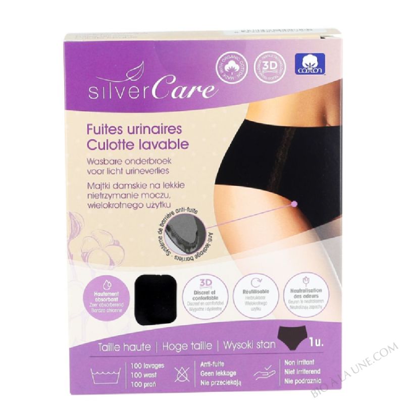CULOTTE INCONTINENCE TAILLE HAUTE - T.S (34/36)