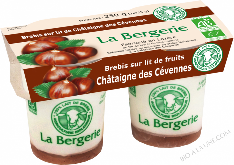 BREBIS A LA CHATAIGNE 2X125G BREBIS A LA CHATAIGNE 2X125G