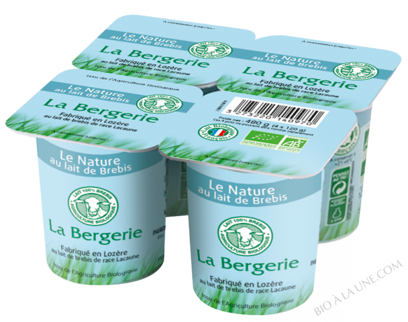 YAOURT BREBIS NATURE 4X120G LA BERGERIE YAOURT BREBIS NATURE 4X120G LA BERGERIE