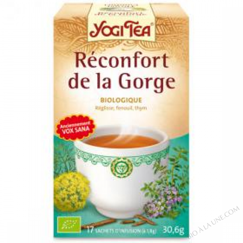 Infusion Reconfort de la gorge 15 sachets Infusion Reconfort de la gorge 15 sachets