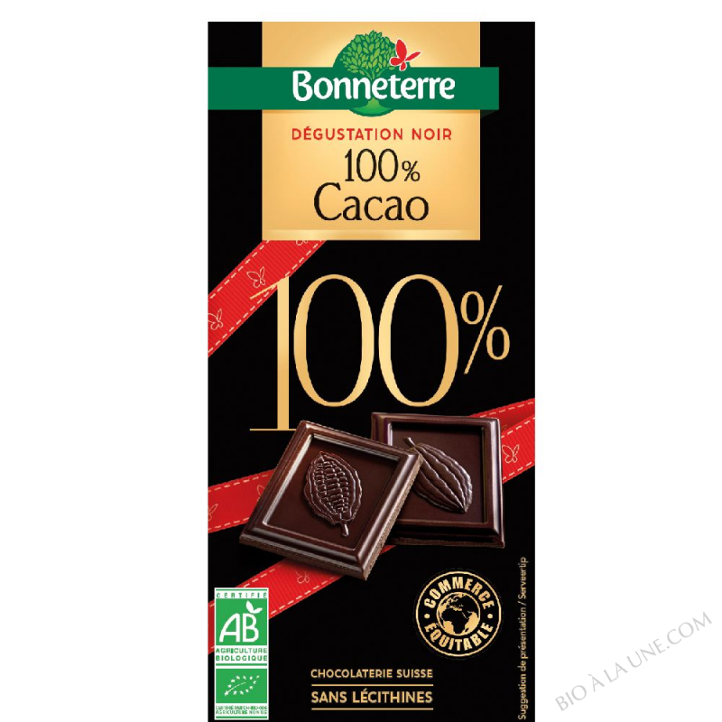 Choc 100% cacao 80g