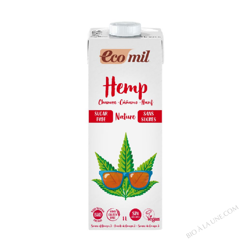 BOIS. CHANVRE S/SUCRE 1L ECOMIL BOIS. CHANVRE S/SUCRE 1L ECOMIL