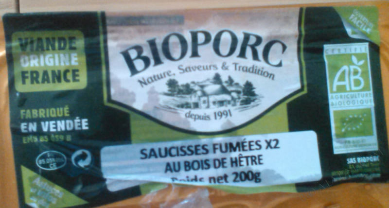 Saucisses fumées Saucisses fumées