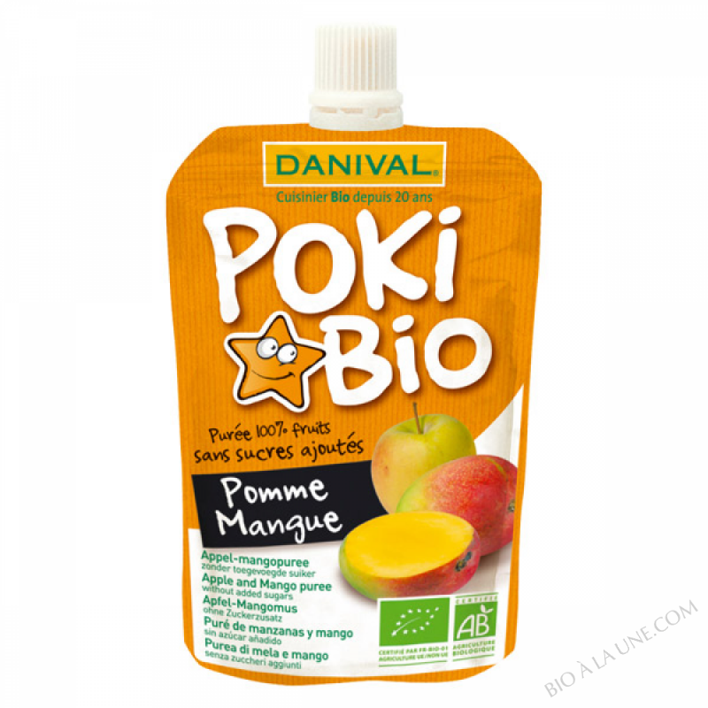 Compote Poki Pomme Mangue 90g BIO