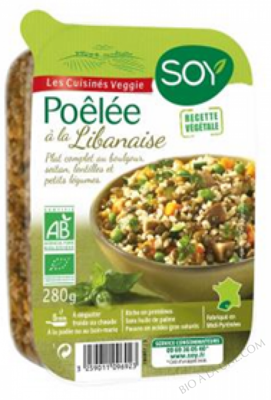 POÊLÉE LIBANAISE VEGGIE - 280G POÊLÉE LIBANAISE VEGGIE - 280G