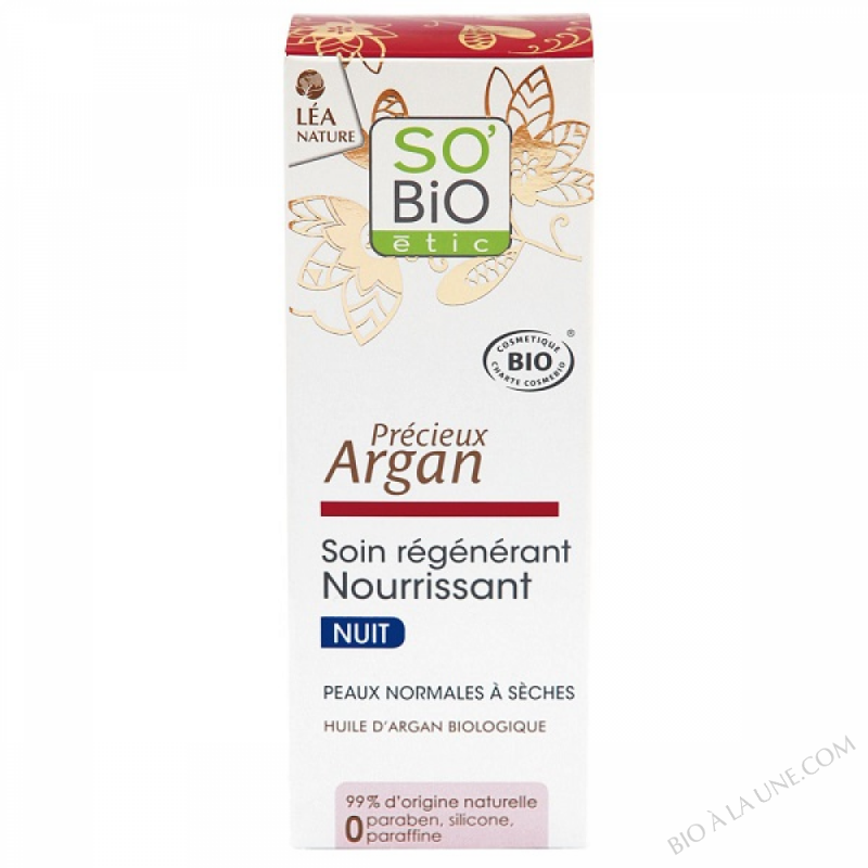Soin regenerant nuit bio 50ml