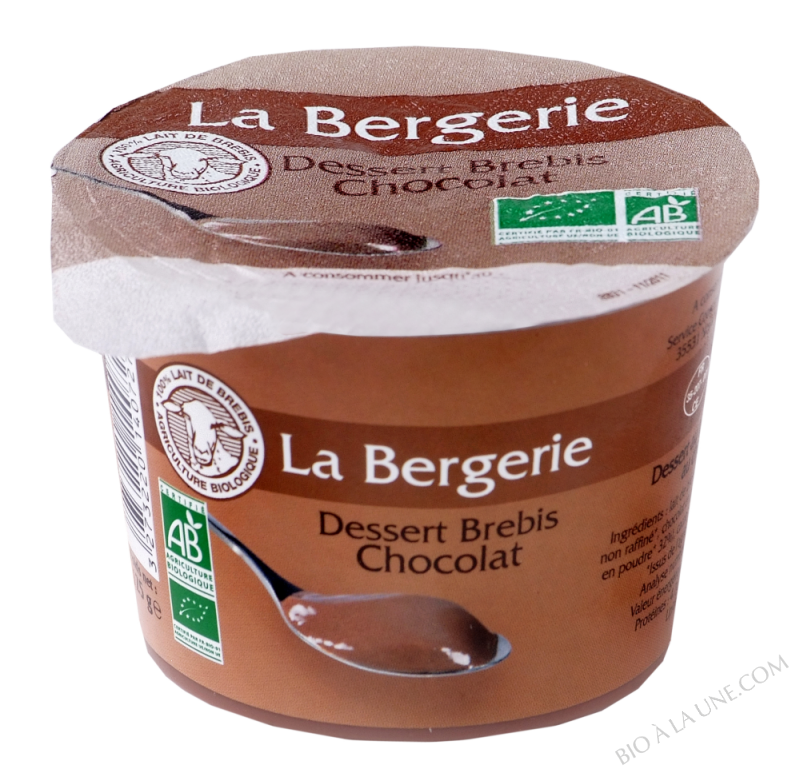 DESSERT BREBIS AU CHOCOLAT 125G LA BERGERIE DESSERT BREBIS AU CHOCOLAT 125G LA BERGERIE