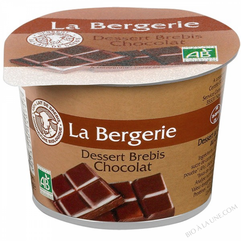 DESSERT BREBIS CHOCOLAT 125G DESSERT BREBIS CHOCOLAT 125G