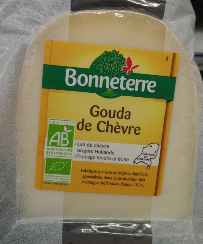 GOUDA DE CHEVRE PORTION ORIGINE HOLLANDE - 250 G GOUDA DE CHEVRE PORTION ORIGINE HOLLANDE - 250 G