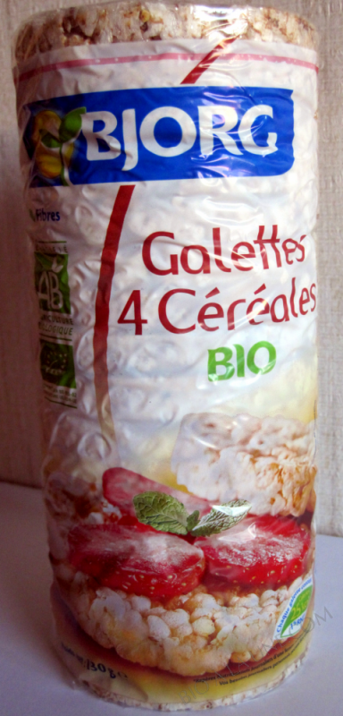 Galettes 4 cereales 130g