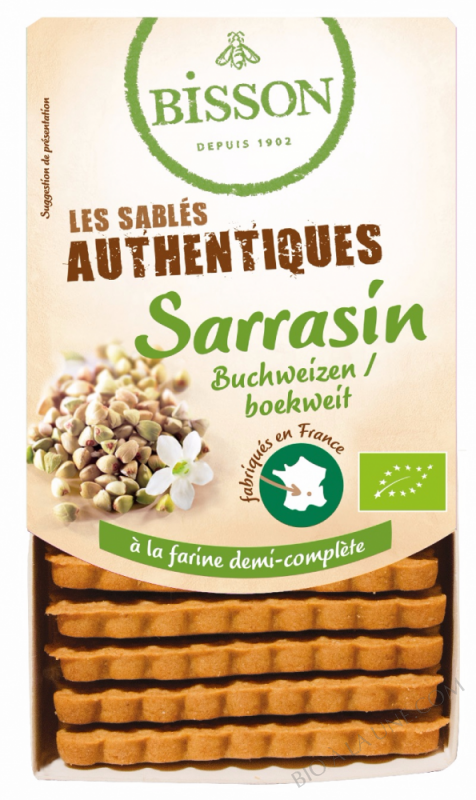 BISCUITS AU SARRASIN 175G BISCUITS AU SARRASIN 175G
