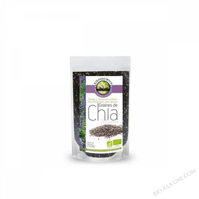 GRAINES DE CHIA BIO 200G GRAINES DE CHIA BIO 200G