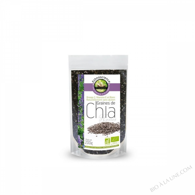 Graines de Chia bio 200gr Graines de Chia bio 200gr
