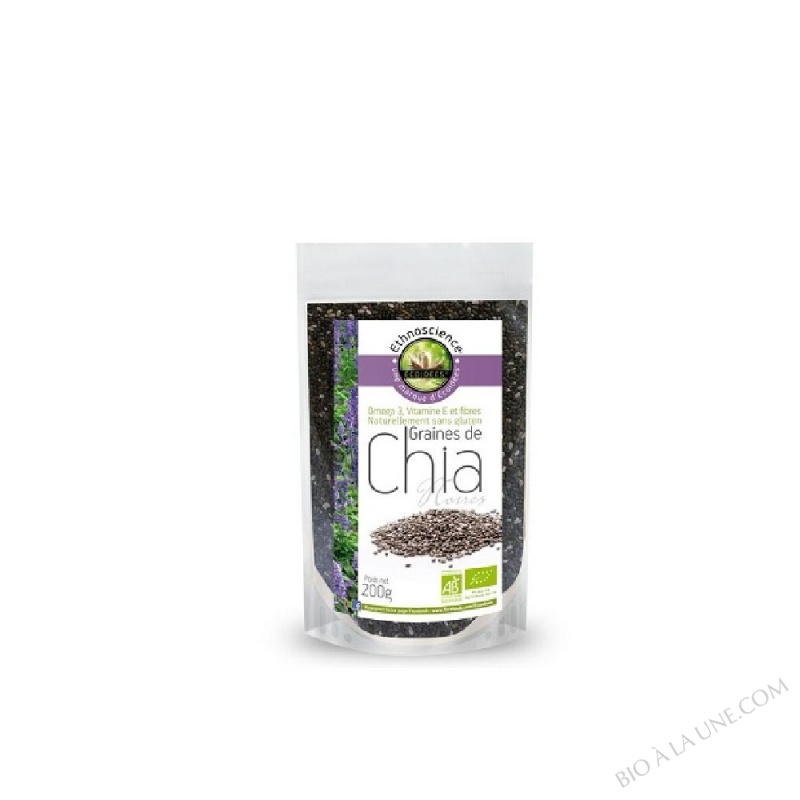 Graines de chia BIO - sachet 200g Graines de chia BIO - sachet 200g