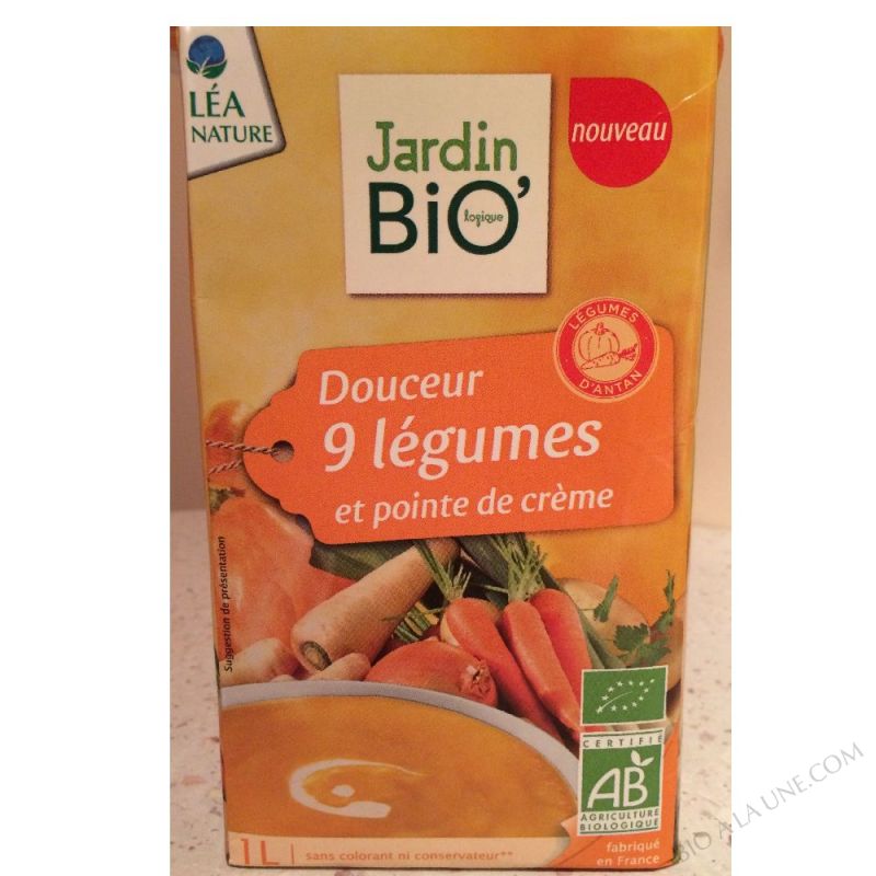 Soupe 9 legumes bio