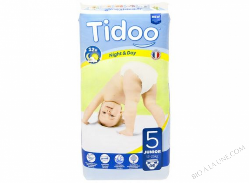 Jumbo 46 Couches Ecologiques JUNIOR T5 12-25kg Jumbo 46 Couches Ecologiques JUNIOR T5 12-25kg