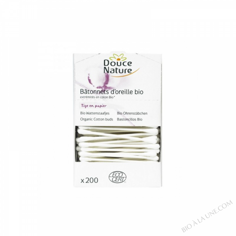 Cotons Tiges en coton bio Cotons Tiges en coton bio