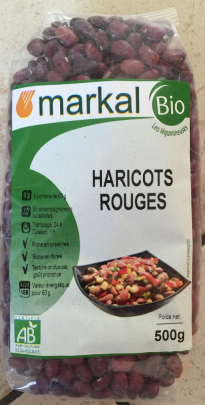 Haricots rouges 500g