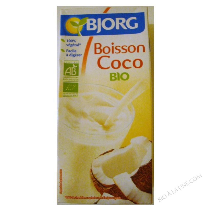 Boisson végétale coco Bio