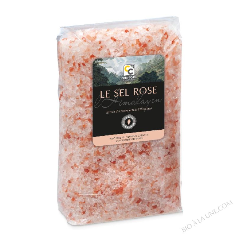LE SEL ROSE DE L'HIMALAYA CRISTAUX - SACHET 1kg