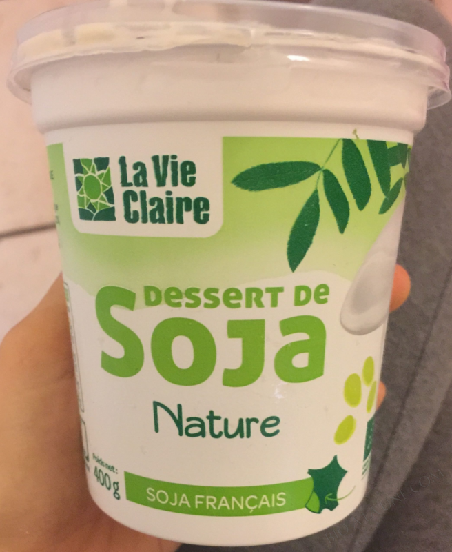 Dessert de soja - Nature