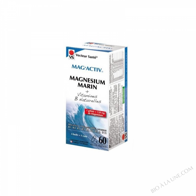 Mag'activ Magnesium marin + vita.B 60 gel Mag'activ Magnesium marin + vita.B 60 gel