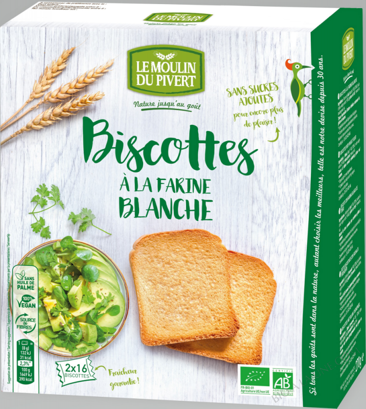 BISCOTTES A LA FARINE BLANCHE BISCOTTES A LA FARINE BLANCHE