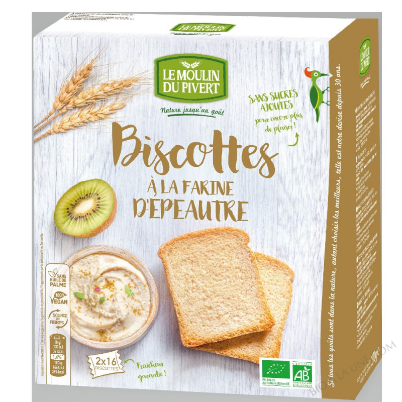 BISCOTTES A LA FARINE D'EPEAUTRE BISCOTTES A LA FARINE D'EPEAUTRE