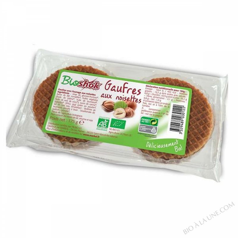 GAUFRES AUX NOISETTES - 175G GAUFRES AUX NOISETTES - 175G