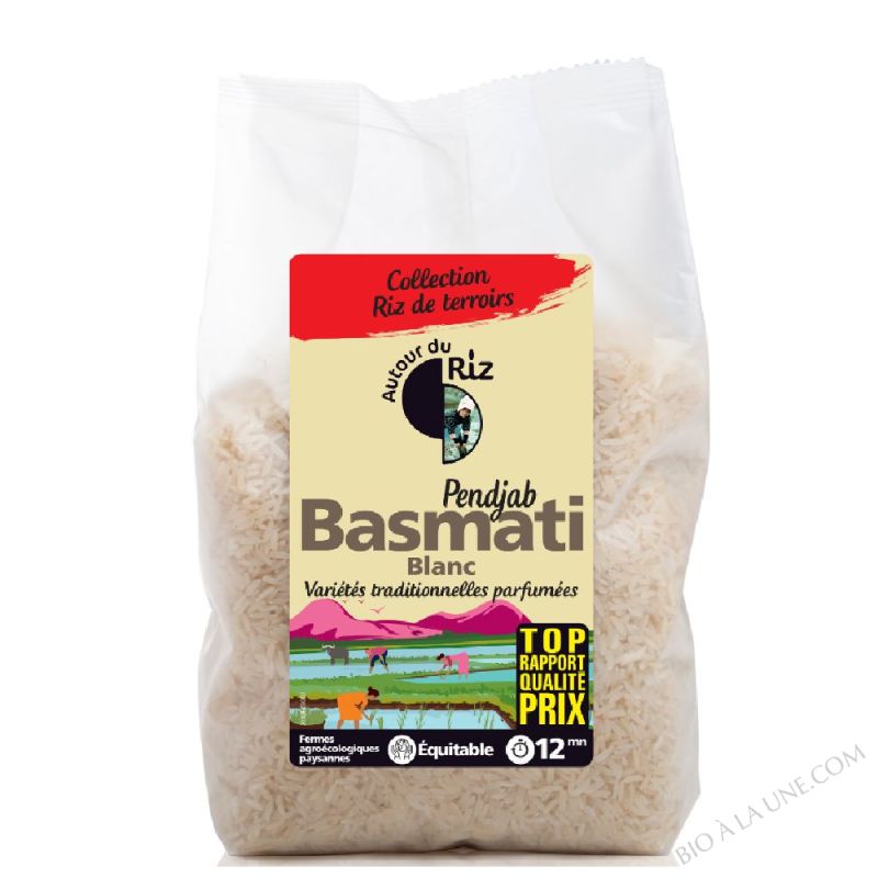 Riz Basmati Blanc bio - 2kg