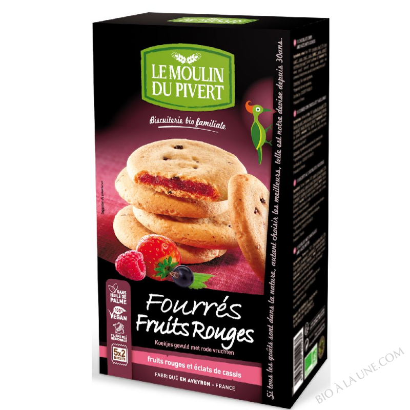 COOKIES FRUITS ROUGES 175g