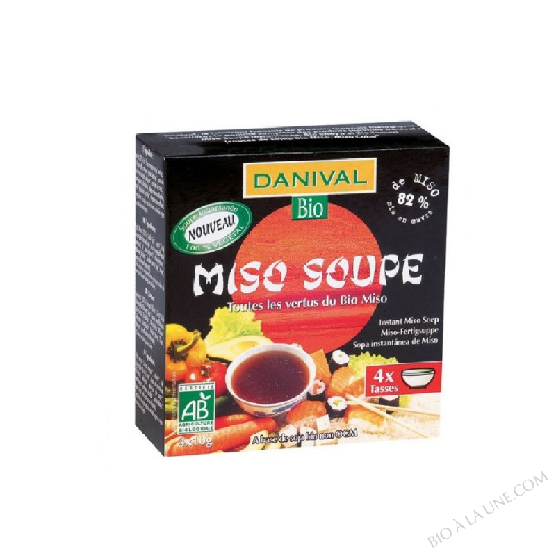 Miso soupe sachet 4x10g