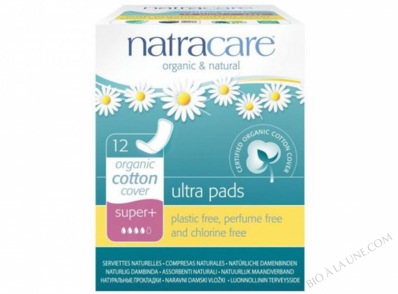 12 serviettes Ultra Super Plus sans ailettes 12 serviettes Ultra Super Plus sans ailettes