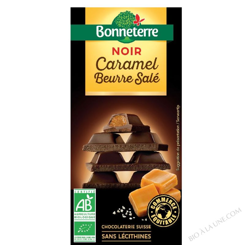 Chocolat noir caramel beurre salé