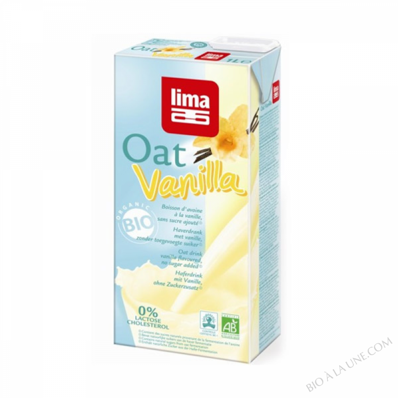 Lait Avoine à l'Extrait de Vanille 1L Lait Avoine à l'Extrait de Vanille 1L