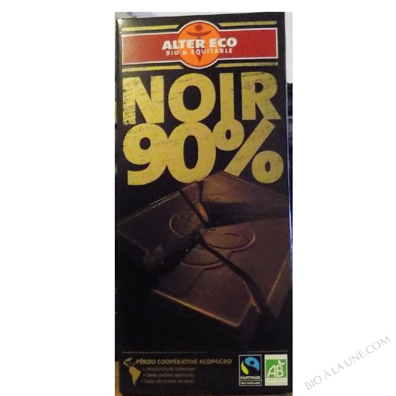 Chocolat noir 90% Pérou
