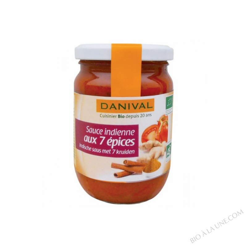 Sauce indienne aux 7 epices 210g Sauce indienne aux 7 epices 210g