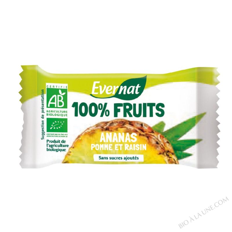 Barre 100% fruits ananas 30g Barre 100% fruits ananas 30g