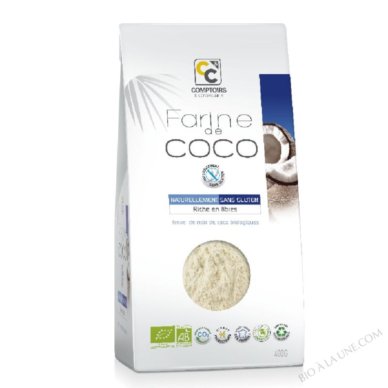 Farine de noix de coco bio - 400g