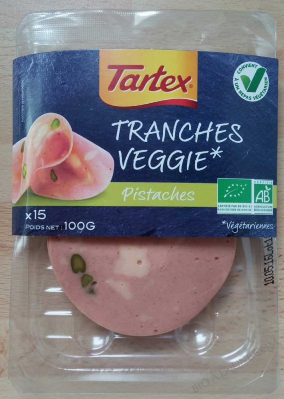 TRANCHES VEGGIE PISTACHE - 100 G