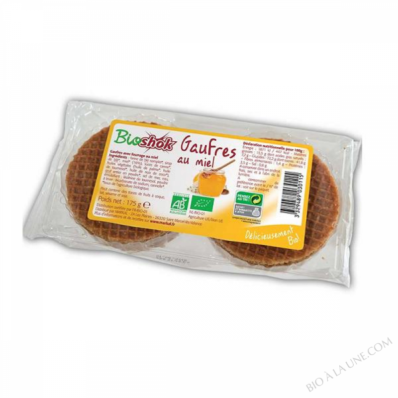 GAUFRES AU MIEL - 175G GAUFRES AU MIEL - 175G